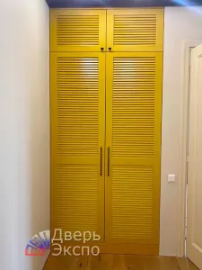 Жалюзийная цветная дверь для шкафа